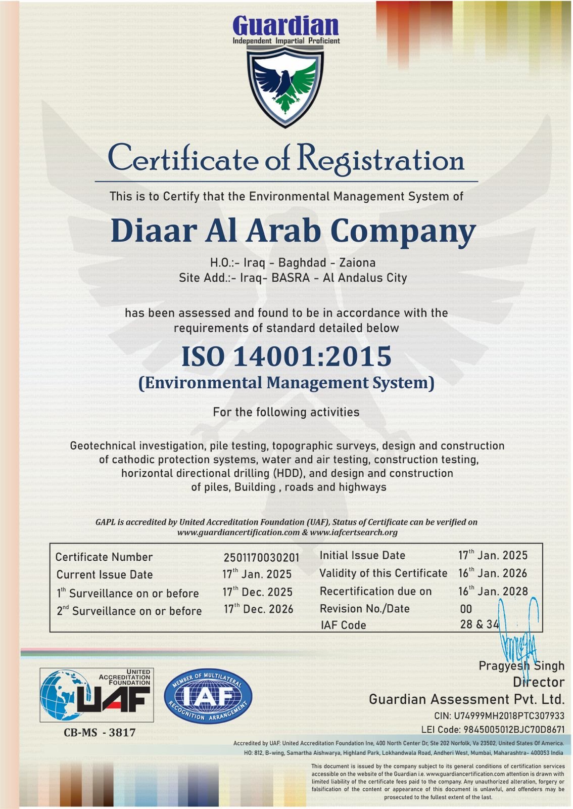 Environmental Management